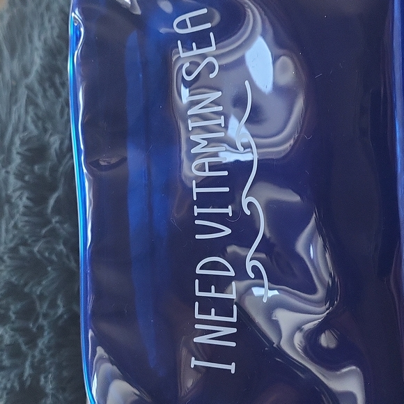 Got To Go Blue ClearVinyl Carry-On Case - Picture 6 of 6